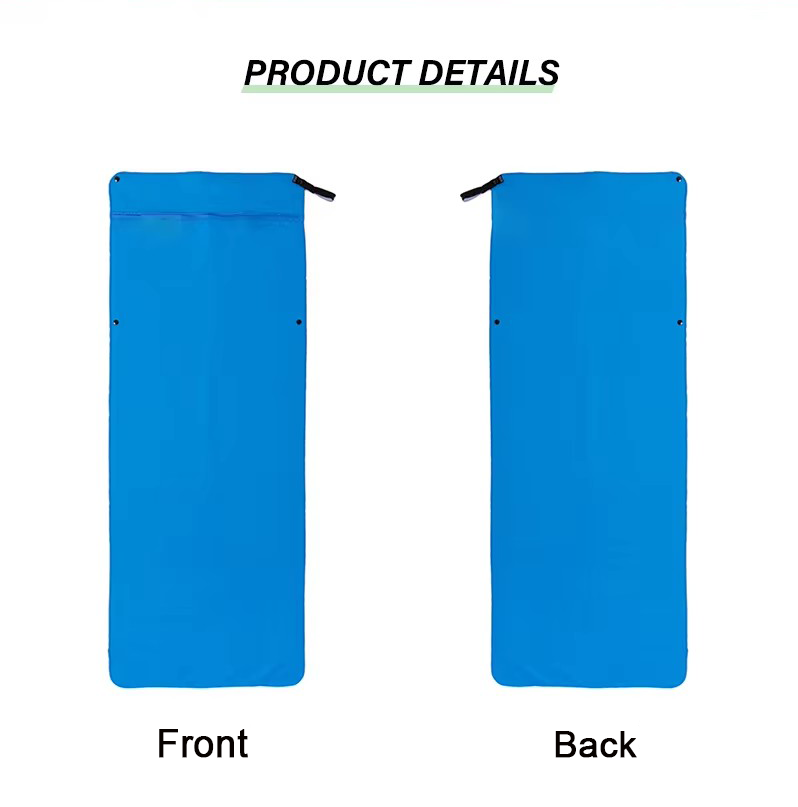 OEM Services Wholesale Quick Dry Custom Logo Microfiber Gym Sports Towel With Mesh Bag