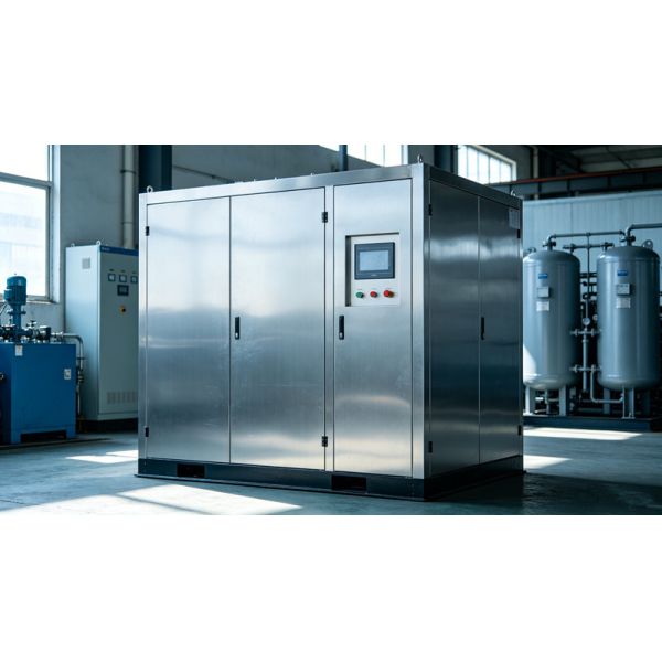 Dust and noise reduction box type pressure swing adsorption oxygen production