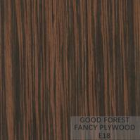 El tablero de lujo de la madera contrachapada del ODM modificó a Ebony Veneer Plywood Panel para requisitos particulares