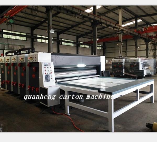 Corrugated Cardboard Chain Feeder Flexo Printer Slotter Die Cutter