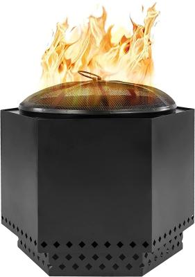 Waterproof Cover Portable Camping Smokeless Fire Pit Dragonfire 23.5 Inch
