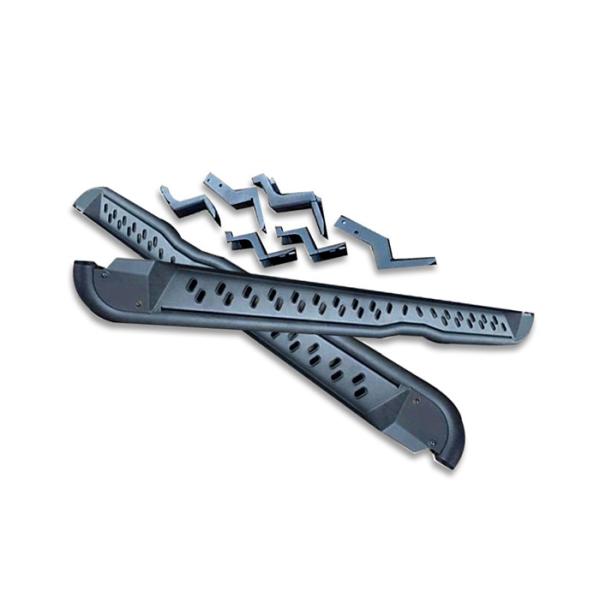 Premium Steel Black Side Step Running Board For Pickup Toyota Hilux Revo