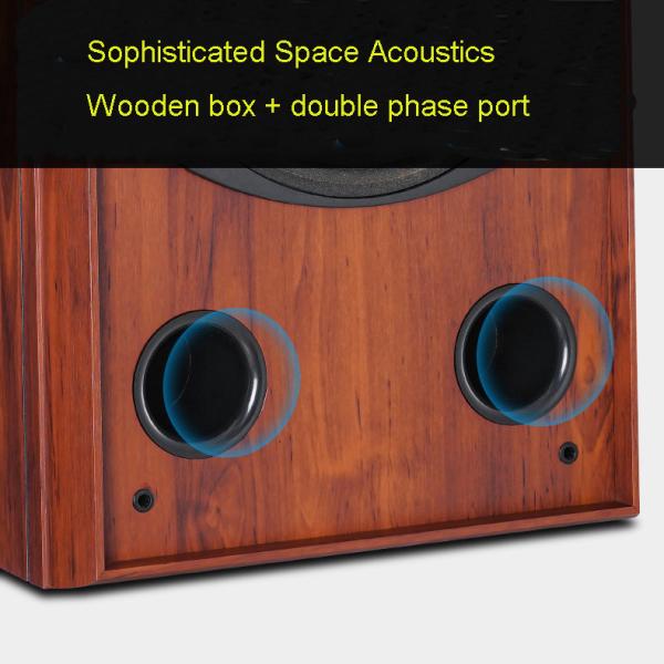 Oradores de alta fidelidade coaxiais da estante de 12 polegadas, orador Audiophile 220W de Bluetooth