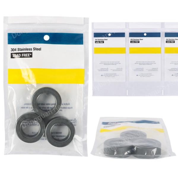 Printed Fanfold Side Pouch Pre Opened Bags , Autobags With Zipper