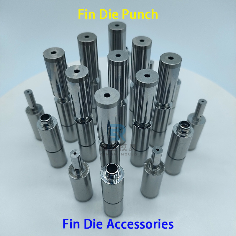 High Speed Fin Die Spare Parts 5mm Piercing Punch And Die OEM For Punching Aluminum Copper Foil