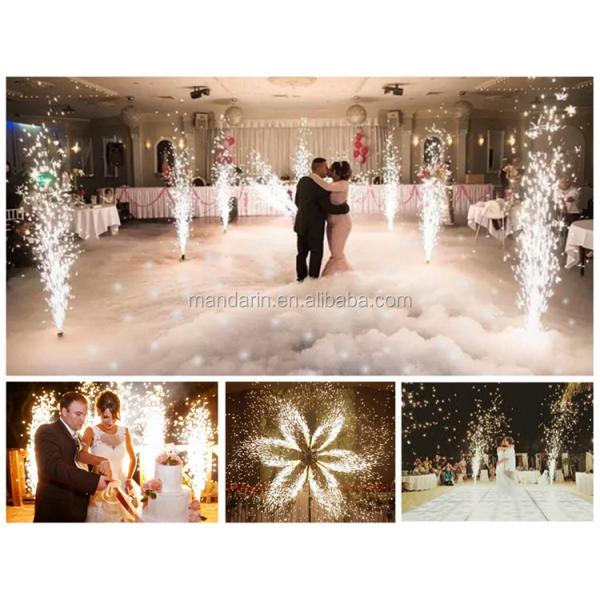 Chinese export indoor fireworks Wedding Cold Flame Safety Torch Stage Fireworks