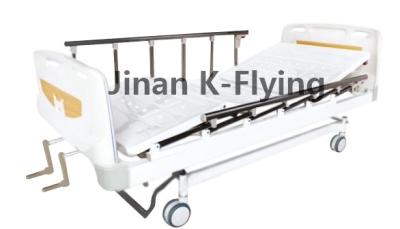 cama dos cuidados de enfermagem de 2180mm, cama de hospital de levantamento traseira de 65 ABS
