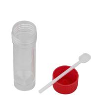 Recipiente de coleta de amostra de fezes 30ml 60ml para amostra médica descartável com agulha