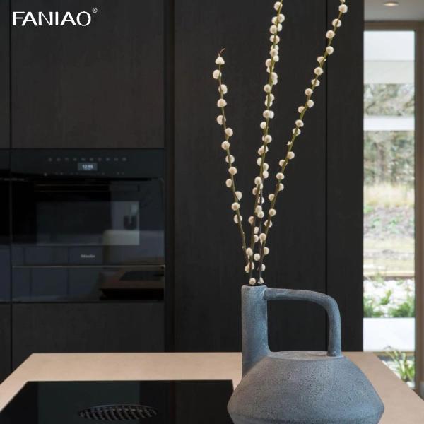 Кухонные шкафы для продажи Современные меламинные кухонные шкафы набора модульные стеновые кухонные шкафы с островом