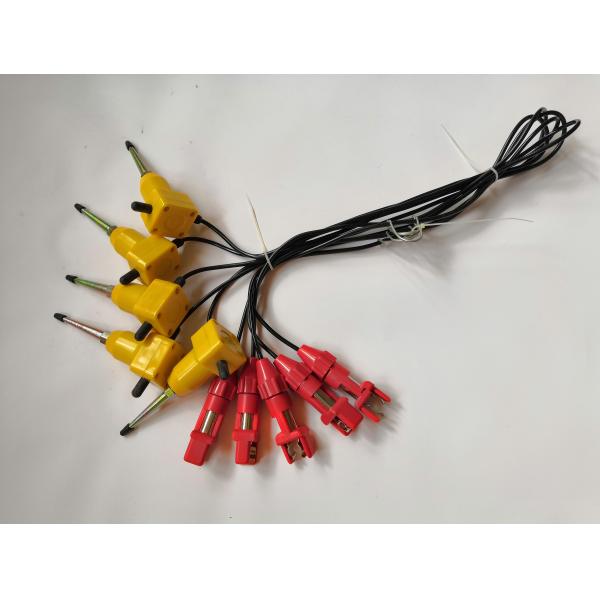 Verticale séismique du géophone 4.5Hz dans le cas imperméable de terre avec le connecteur de ressort de fente