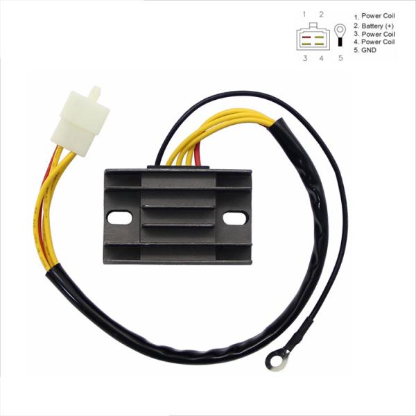 GN125 Motorcycle Regulator Rectifier Perfect for Suzuki GN125 Spare Parts Replacement