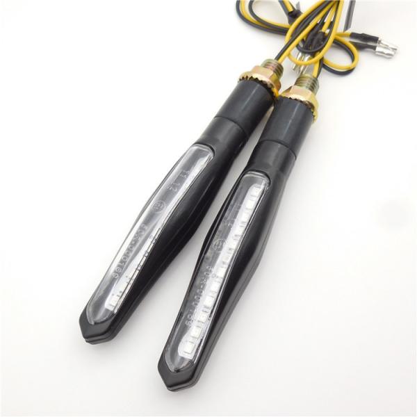 Monochromatic Sequential Turn Signal Strip Light for Motorcycle Custom LED Lamp Type