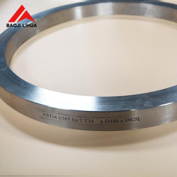 O titânio laminado a alta temperatura forjou o uso 130mm aeronáutico do diâmetro 20mm 50mm de Ring Gr 5 Gr7 Gr9