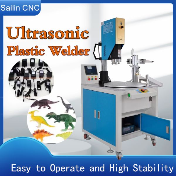 Multi Station Rotary Ultrasonic Plastic Welding Machine 15kHz For Medical Plastic Parts