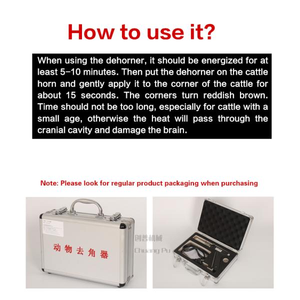 Dairy Farm Calf dehorner, Goat Electric Heating Dehorner , 220V voltage, 250 power