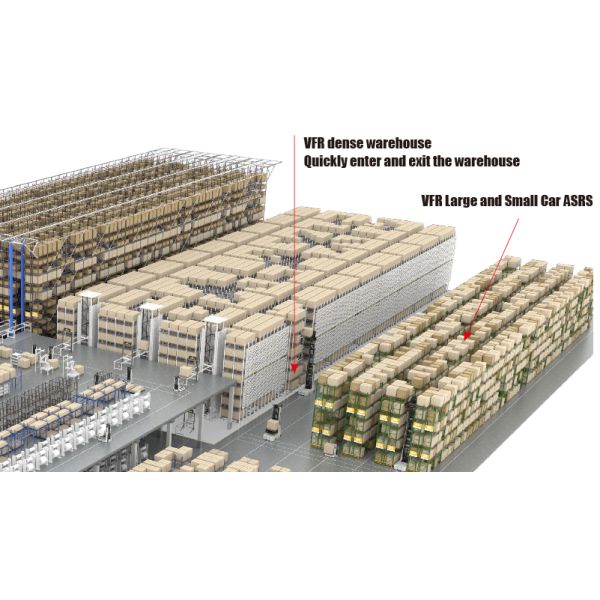 VFR,VNA Fork-Type AMR,Very Narrow Aisle Fork-Type Autonomous Mobile Robot,Warehouse Automation And Logistics Industry Automatically Organize And Stack Pallets Handling Robot