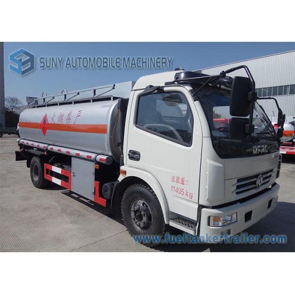 Oil Tanker Truck / Liquid Nitrogen Tanker Truck With Air Braking System