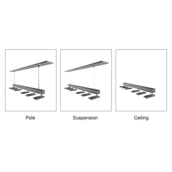 2700K - 6500K Led Track Lighting Indoor Light 110LM/W For Dining Room / Museum