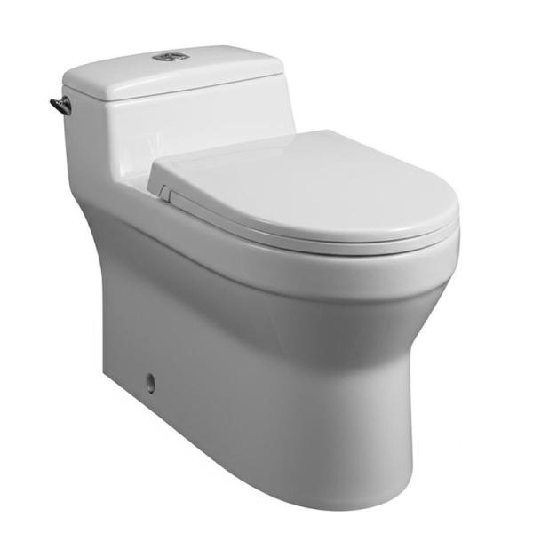 Siphonic Water Closet Bathroom Luxury Sanitary Ware WC One Piece Toilet