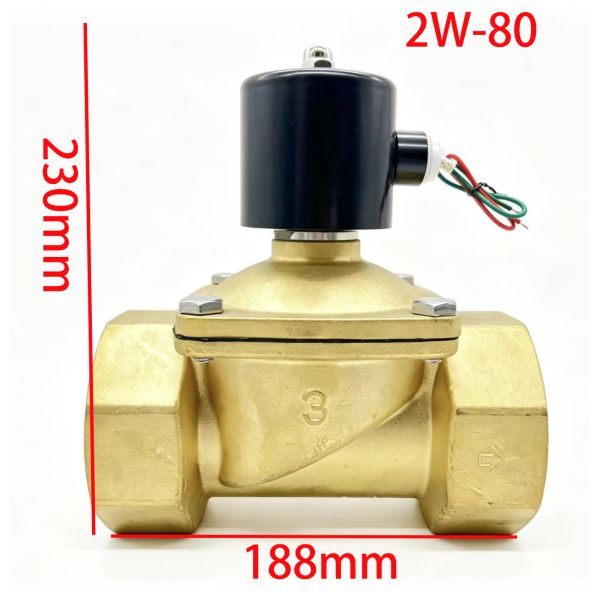 2W direct-acting solenoid valve.