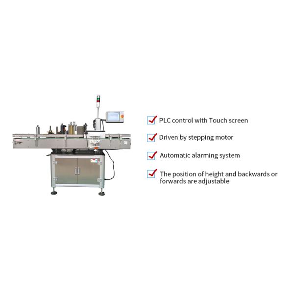 Shrink Sleeve Automatic Label Applicator Machine For Tape Shrink Wrapping