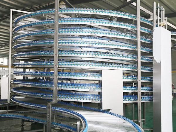 CE Certificate Bread/hamburger bun production line with Industrial sprial Cooler and tunnel Oven ,capacity 10000 pieces