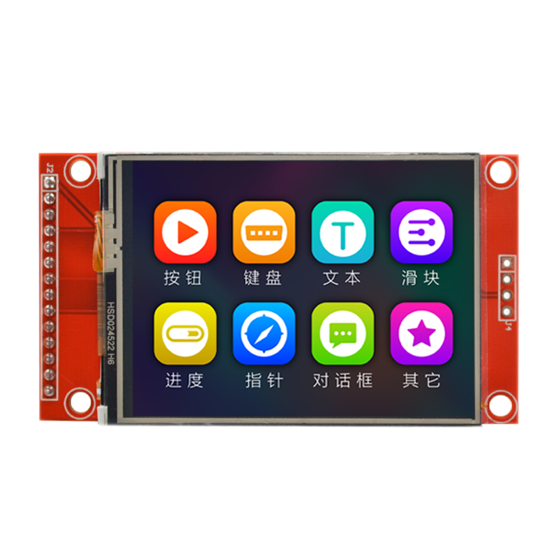 Сопротивляющийся дисплей ILI9341 модуля касания SPI Tft Lcd дисплей 240x320 Tft Lcd 2,4 дюймов