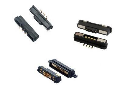 Smart Wearable Magnetic Pogo Pin , Miniature Pogo Pins 1000000 Cycles