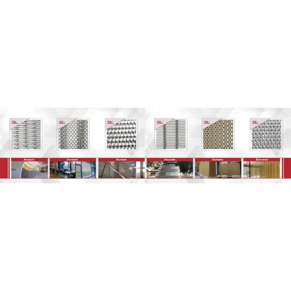 Easy Fabrication Long Lasting Decorative Room Dividers Stainless Steel
