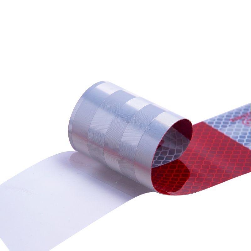 Aluminum Micro Prismatic DOT-C2 Reflective Tape for Trucks, Trailers, Tankers, Buses, Rescue Vehicles