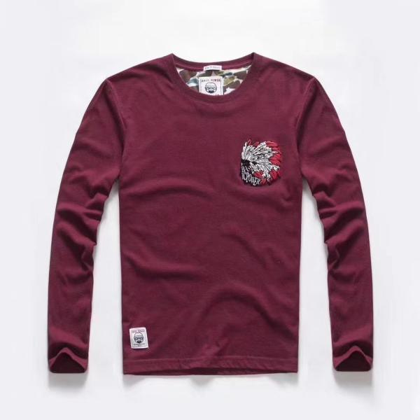 Breathable Polo T Shirt Long Sleeve Comfortable Machine Washable 73