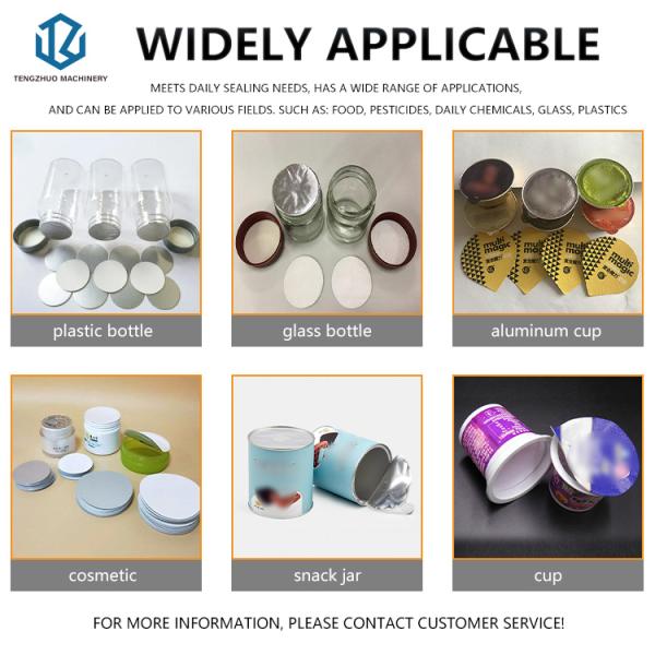 Induction Sealer Aluminum Foil Sealing Machine Sealing Machine For Yogurt Plastic Cup Capsule Coffee Heat Sealing Machin