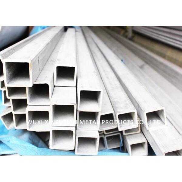1 Inch 304 Rectangular Stainless Steel Welded Tube , Hollow Steel Tube AISI Standard