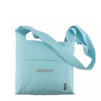 Promotional Cotton Custom Messenger Bags , Summer Shoulder Strap Bags For Leisure