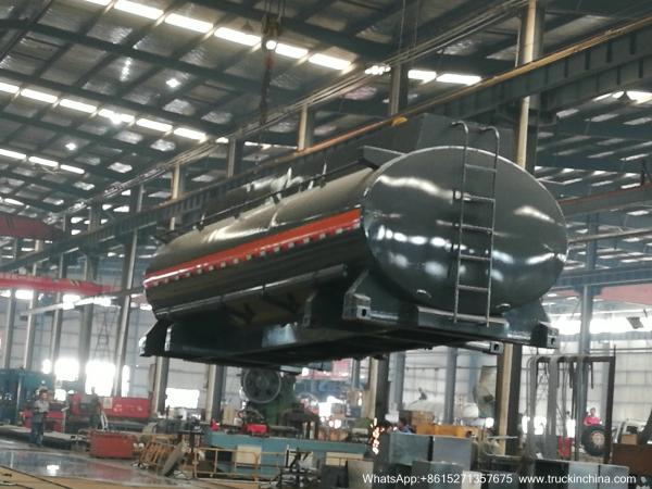 Chemical Acid Tank Body Chemical Liquid Tanker Body with Container Locks Trailer Road Transport WhsApp:+8615271357675