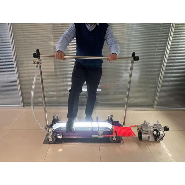 HV1800F-LED Vacuum Box Leak Tester With LED Light 60kPa Vacuum Degree 800mm Detection Length Tank Bottom Butt Lap Weld Leak Detector