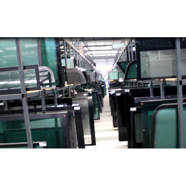 Unbreakable  Clear Bus Windshield Glass Precise Design Excellent Performance