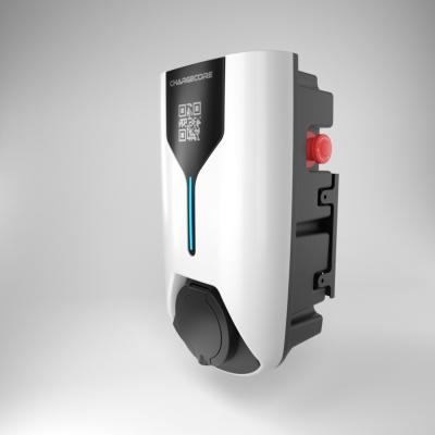 A família de 7/22 de quilowatt 32A usa o carregador OCPP 1.6J da C.A. para o carro do veículo elétrico