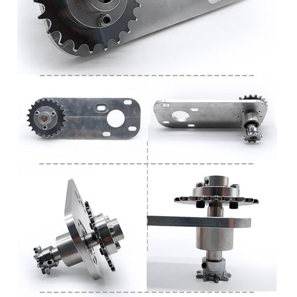 Piezas de aluminio de anodización de encargo del CNC de los servicios que muelen para los accesorios de la bicicleta