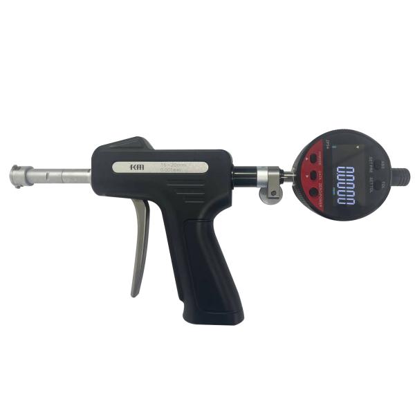 Internal Groove Three Point Micrometer Pistol Grip for Easy Handling Precision Bore Measurement Tool