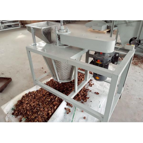 Commercial Auto Nut Processing Machine , Pecan Black Walnut Hulling Machine