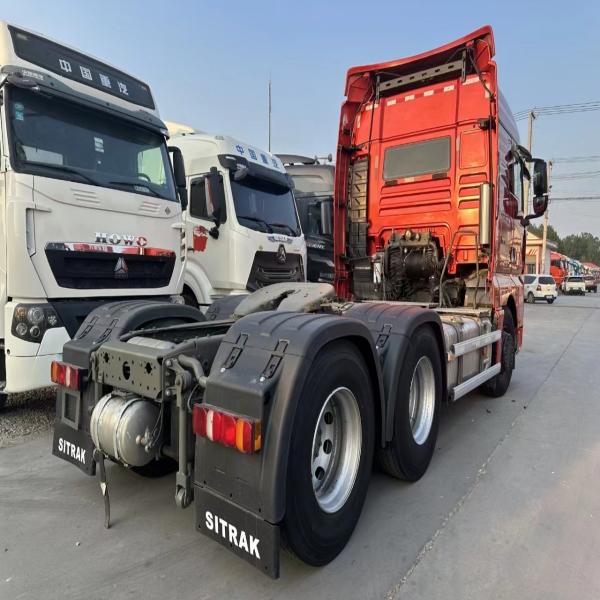 430hp Used Tractor Trailer Sinotruk Howo C7H 10 Wheels diesel manual