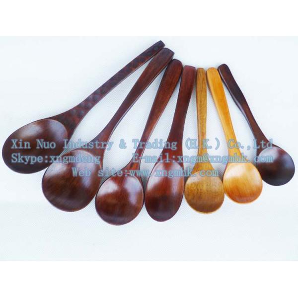 Wooden spoon, wooden scoop, wooden soup spoon, wooden children spoon