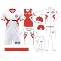 Jérsei seco feito sob encomenda suado de Team Jersey Breathable Football Quick da absorção