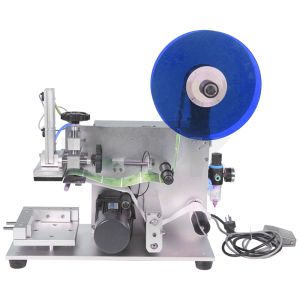 220V Desktop Bag Labeling Machine Applicator Flat Surface For Small Business