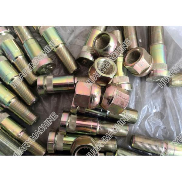 XCMG grader parts, 381600424 805203840 805011247 Hub nut and bolt