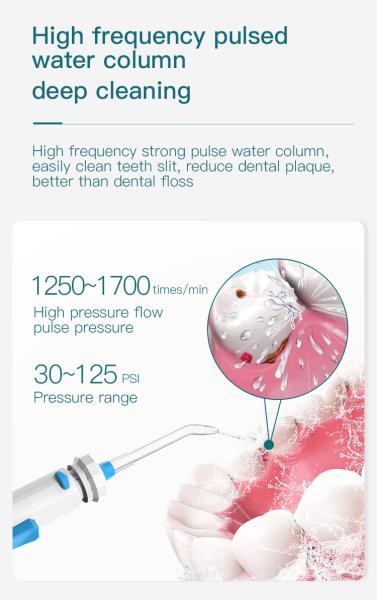 Oralginal 600ml Electric Water Jet Dental Floss 10+ Working Mode