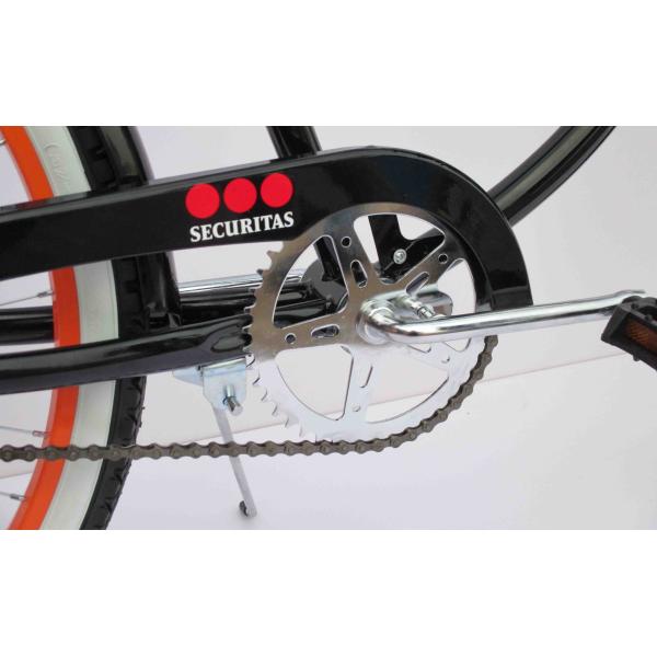 Single Speed Adult Coaster Brake Beach Cruiser Bike with Front Carrier and 26