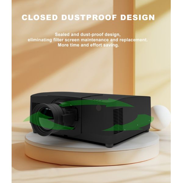 4K 3LCD Laser Projector 30000 ANSI Lumens Flyin EL-G36KU 7D Hologram Outdoor Indoor Large Venue Projector