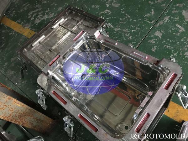Metal Frames With Clamps For Aluminum Rotomolding Block Making Cooler Molds